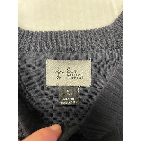 A Cut Above Pilot‎ V Neck Sweater L - Picture 2 of 4